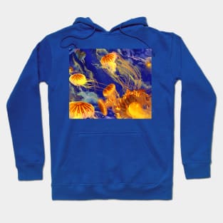 Yellow jellyfish Hoodie